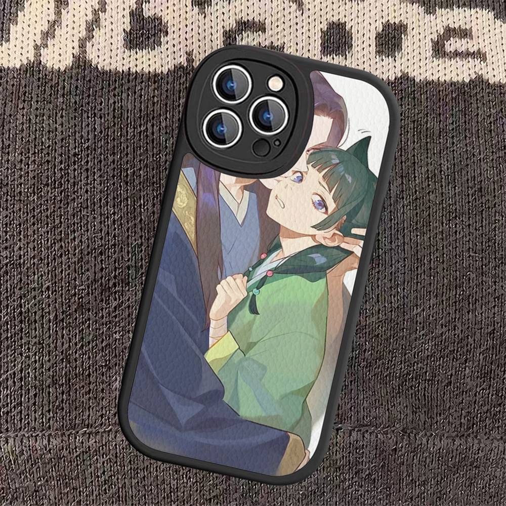 Чехол для телефона Аниме Дневники аптекаря Жесткая кожа Для iPhone 16 15 14 13 12 Mini 11 14 Pro Max Xs X Xr 7 8 Plus Fundas