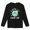 Earth Day Everyday T Shirt Kids Environment  vintage Washed Slightly Unisex fashion Top For Everyday Wear designer clothes