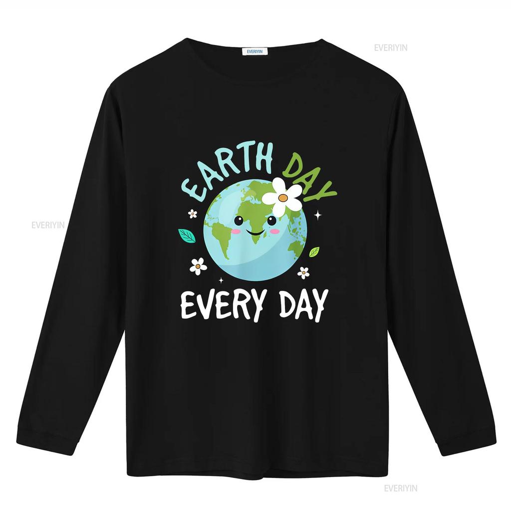 Earth Day Everyday T Shirt Kids Environment vintage Washed Slightly Unisex fashion Top For Everyday Wear designer clothes