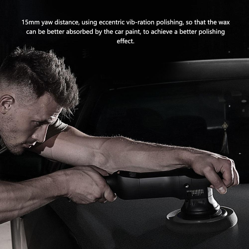 1250 Вт, 220 В, 3800 об/мин, максимальная скорость, машина для полировки автомобиля, ударная полировальная машина 15 мм, шестискоростная машина
