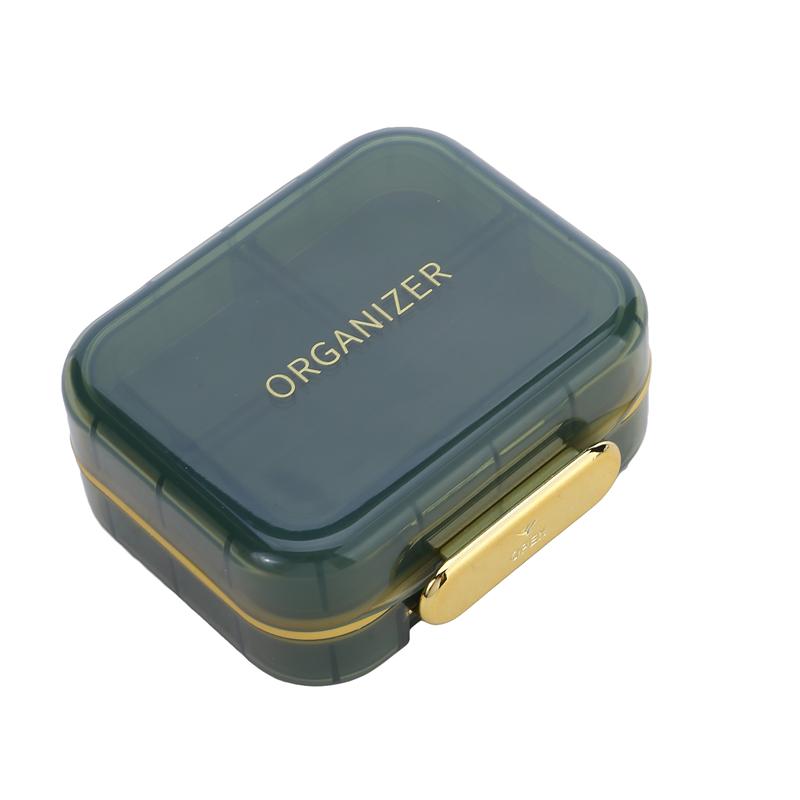 Маленькие ящики для таблеток, органайзер, еженедельный органайзер для таблеток, портативный держатель для таблеток, контейнер, коробка