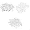 300 Pieces 20mm 25mm 27mm DIY White Modelling Polystyrene Foam Shapes Ball Christmas Ornaments