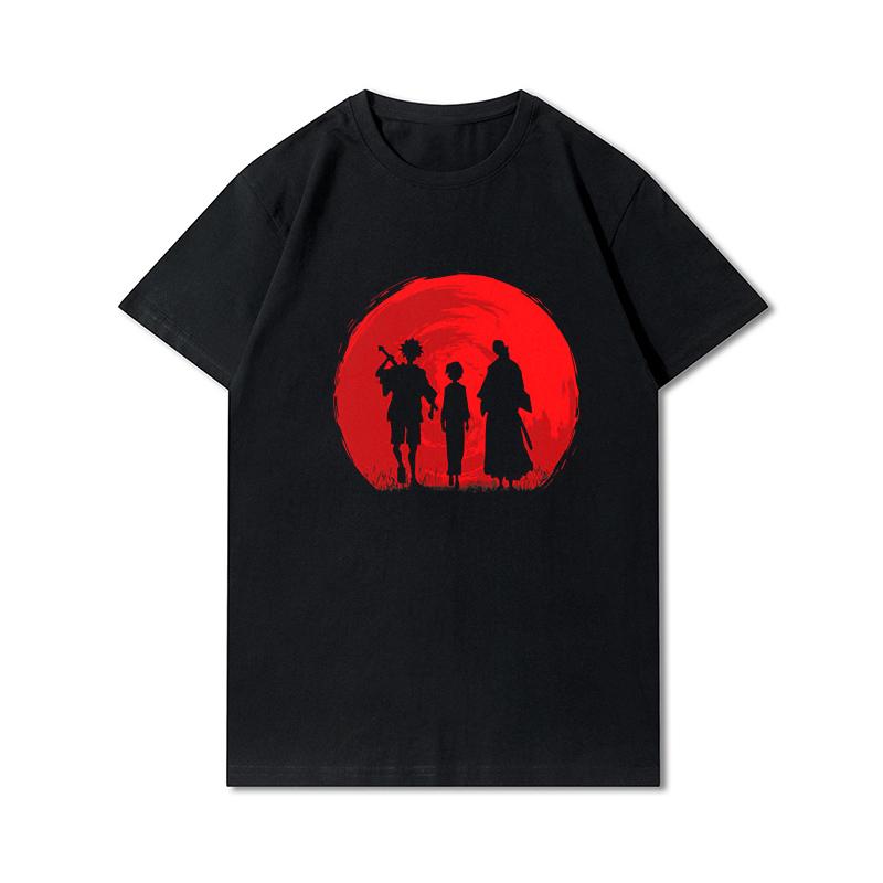 100% хлопок, летние мужские футболки, винтажные самурайские ретро японские игровые футболки 2077 с принтом Art Gam, повседневные футболки