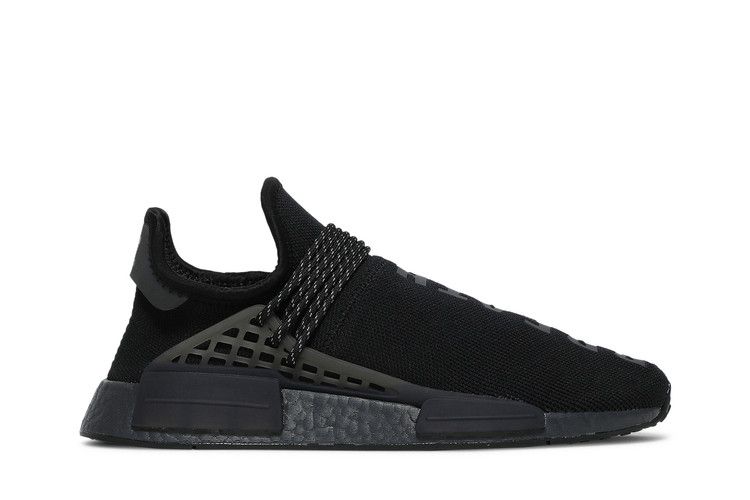 Men's Sneakers adidas NMD Hu Pharrell Human Race Triple Black Pack Black/Black/Black