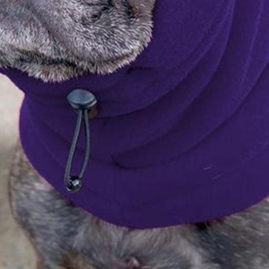 Зимняя шапка для собак из флиса, теплый головной убор для собак, чехол для ушей, регулируемый капюшон для собак