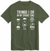 Things I Do In My Spare Time Road Bike Motorcycle Motorbike Biker Rider Drive T-Shirt Funny Gift Birthday Present Men