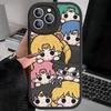 Чехол для телефона S-Sailors Anime Moon для iPhone 16 15 14 13 12 11 Pro Max Plus 16E Мягкий кожаный чехол