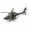 1/46 Вооруженный вертолет AH-64 Apache Металлический литой модель автомобиля Звук Свет Домашние модные украшения и настольные дисплеи