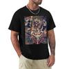 Painted Banner (Thangka) With Guru Dragpur A Wrathful Form Of Padmasambhava Tshirt Fashion Simple Casual Tee Shirt