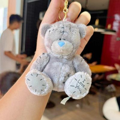 1 шт. Мультяшный шарнирный медведь Мягкая кукла Подвеска Брелок DIY Детали Милая кукла-медведь Игрушка Аксессуары для сумки Подарки