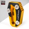 Motorcycles Accessories Aluminum Moto Kickstand Side Stand Enlarge Extension For YAMAHA Tmax 560 Tech