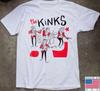 The Kinks Английская Рок-группа Белая Футболка S-5XL DM948 Унисекс Футболка