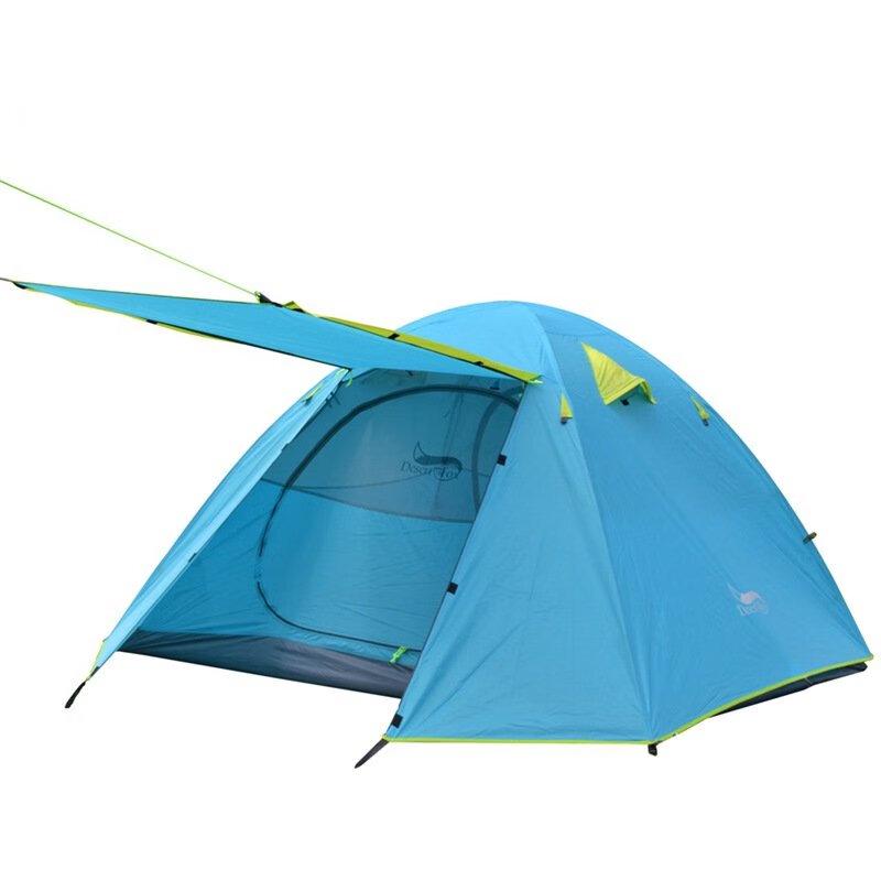 OEING Double Layer Aluminum Pole Camping Tent