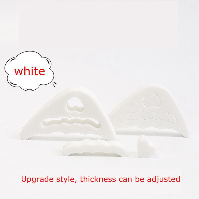 Toe Plug Soft Sponge Half Insoles Reusable Toe Filler Inserts for Shoes Adjustable Too Big Foot Brace Pads Unisex Shoe Inserts