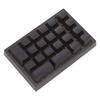 21-клавишная цифровая клавиатура с RGB-подсветкой, эргономичная, маленькая, механическая, numpad, цифровая клавиатура для ноутбука, компьютера, черная