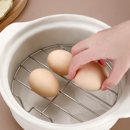 Пароварка для плиты для разогрева еды Принадлежность к кастрюле из нержавеющей стали Тренога Изолированная подставка для пара Лоток для хлеба Многофункциональный кухонный аксессуар