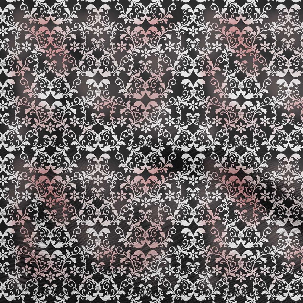 oneOone Хлопковая гибкая синяя ткань, дамасская швейная ткань во дворе, печатные принадлежности для шитья одежды своими руками, 40 дюймов