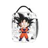 DBZ Кандзи Символ Изолированные Сумки для Ланча Герметичные Сон Гоку Многоразовая Термосумка Сумка-шоппер Ланч-бокс Работа  Наружная Сумка для Еды