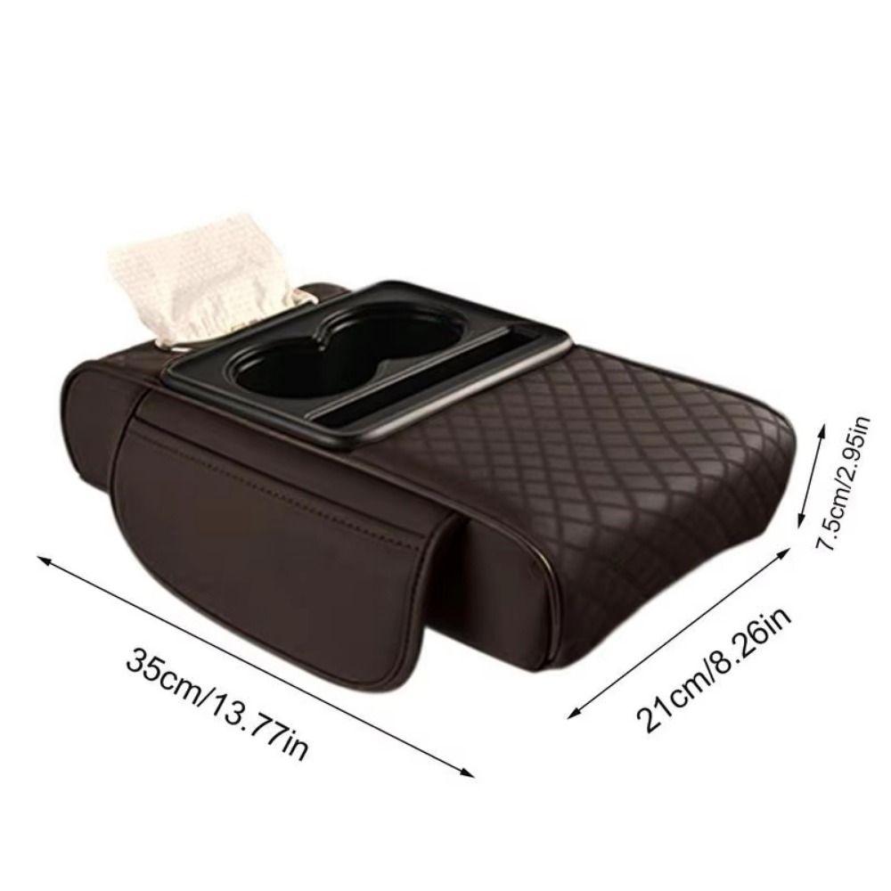 Side Storage Pockets Car Console Console Pillow Large Capacity Auto Armrest Cover Trucks