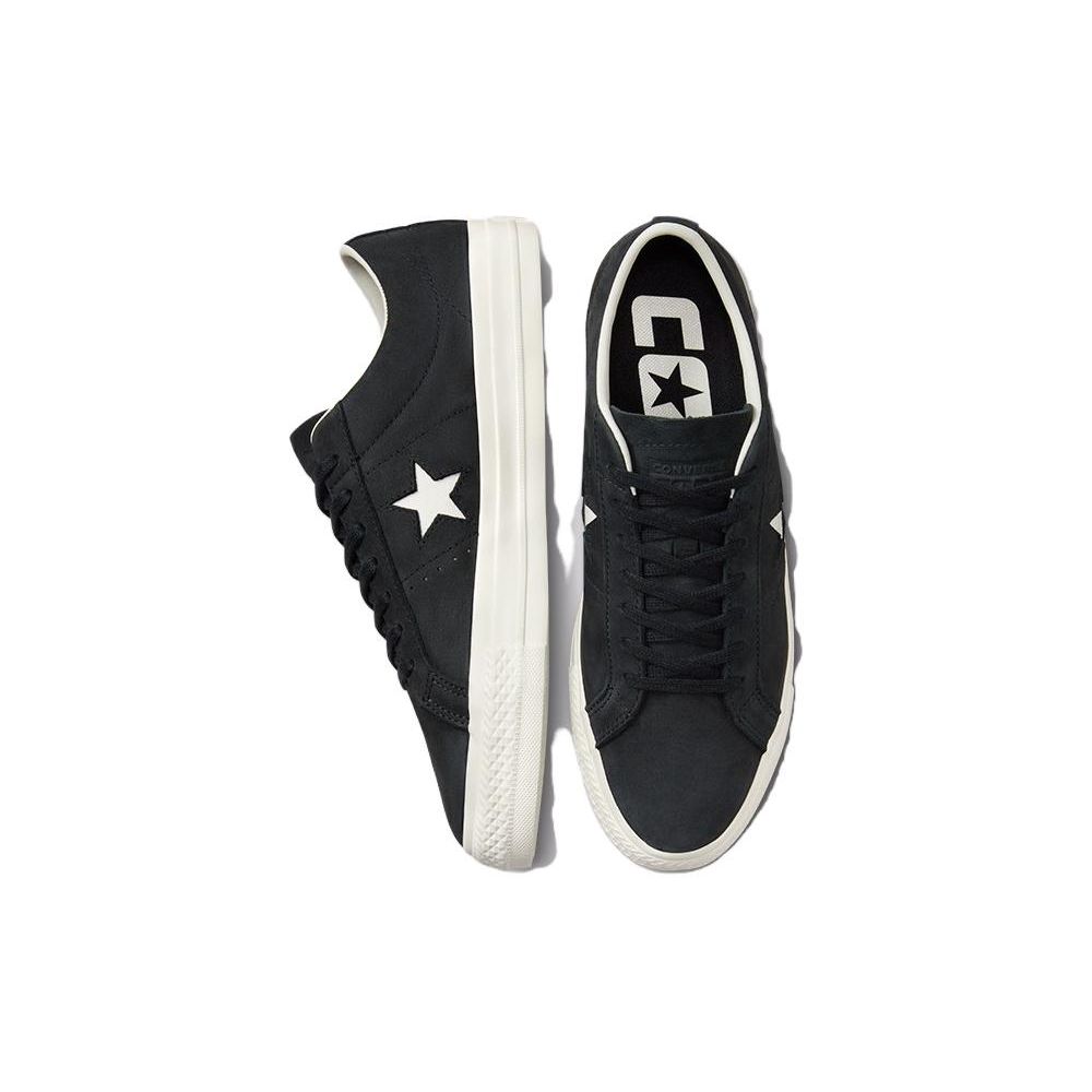 Converse One Star Pro Comfortable Versatile Slip Resistant Durable Lightweight Low Top Skate Shoes Unisex Sneakers Black A03674C