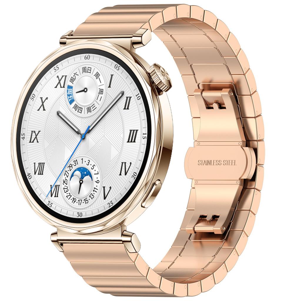 18 мм Нержавеющая сталь Ремешок для Huawei Watch GT5/GT4 41 мм Металлический браслет Наручный ремешок для Huawei Watch GT5 Pro 42 мм Аксессуары для ремешков