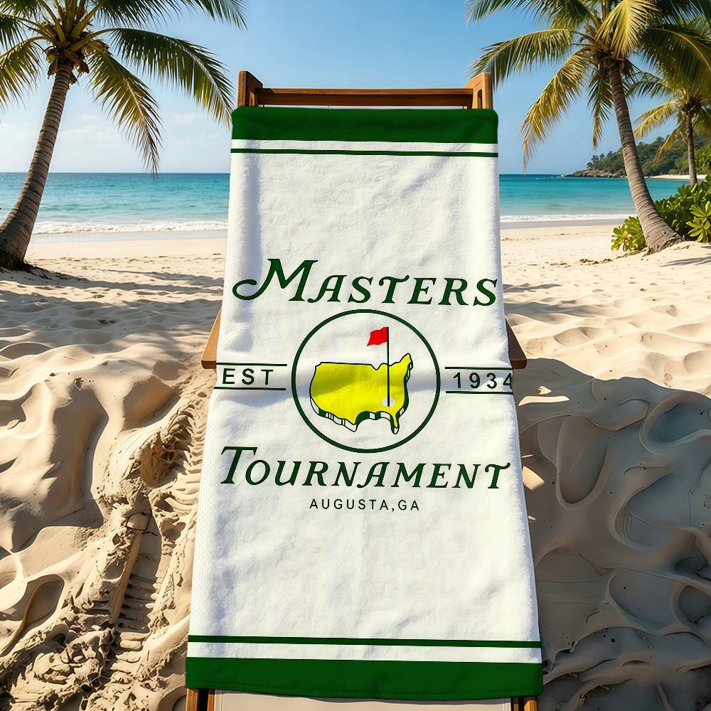 M-Masters Модный Гольф-Полотенце для Кемпинга на Открытом Воздухе Пляжное Полотенце Супер Впитывающее Быстросохнущее Летнее Полотенце