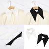 Pointed Solid Color Insert Collar Blouse Spread Lapel Ancient Art Collar Sweet Shawl Insert Decorative Shawl