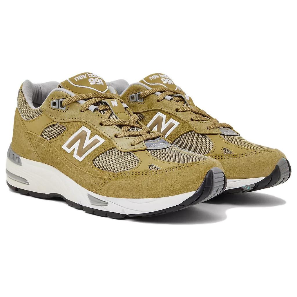 (WMNS) New Balance 991 'Желтый Белый' Женские W991GGW