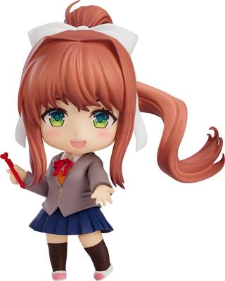 Nendoroid Doki Doki Literature Моника пластиковая раскрашенная подвижная фигурка G12787 Клуб! Немасштабируемый