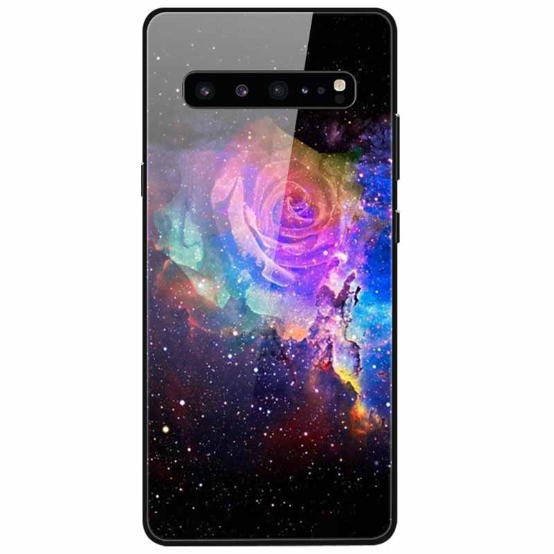 Закаленное Стекло Чехол Для Samsung S10 / S 10 Plus / S10e Обложка Роскошные Жесткие Задние Чехлы для Samsung Galaxy S10Plus S 10e Coque Крутой