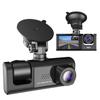 Dash Cam for cars,Front And Inside,1080P Dual Camera with IR Night Vision,Loop Recording,Car DVR Blackbox With 2 Inch IPS Screen