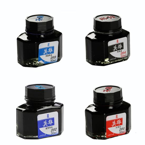 50 мл перьевая ручка для каллиграфии с гладкими чернилами стеклянная бутылка школьные канцелярские товары