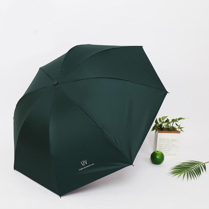 Windproof Straight Bone Double Canopy Umbrella Dual-use Umbrella UV Protection Reinforced Sun Umbrella Female
