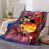 1pc Disney Beauty and the Beast Blanket, Home Decor, Office Napkin, Outdoor Picnic Rug, Gift for Kids & Adults (79x55 inches)