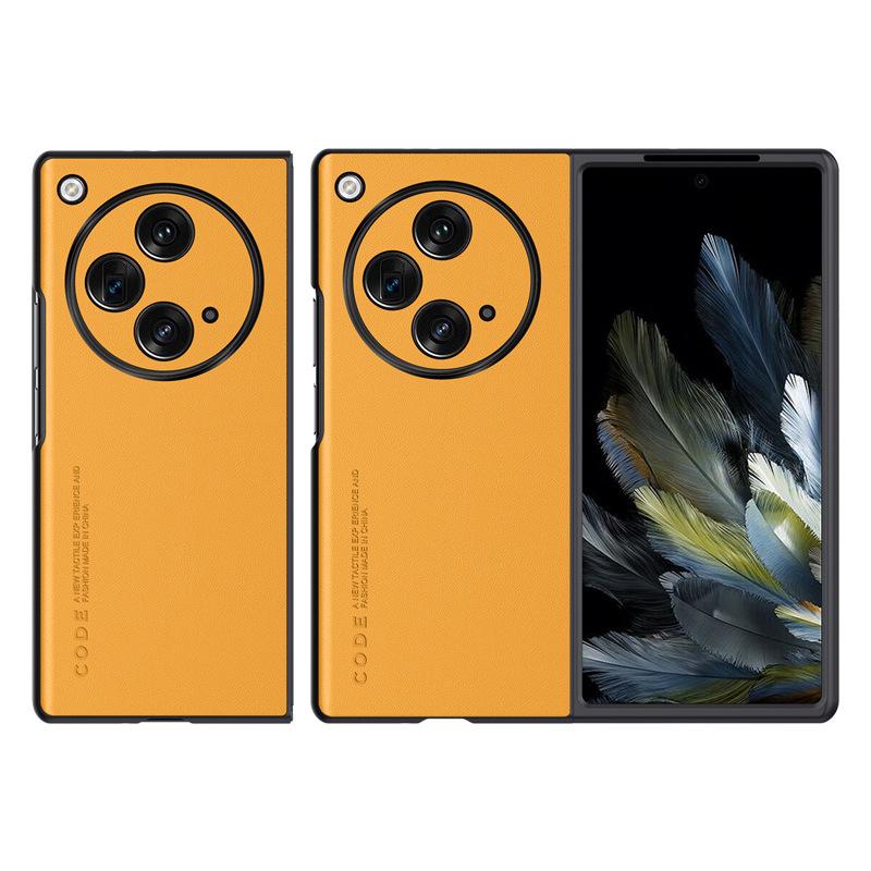 Защитный кожаный чехол для Oppo Find N3 Anti-Fall для All-Inclusive Hard Shell - новый дизайн Find N2