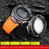 For Casio PRG-240 PRG-130Y/T PRW-1500 PRG-130 Resin Silicone Concave Rubber Watch Strap with Tools Sports Watchband Accessories
