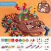 Drill Toy Screw Building Set Interaction Toy Puzzle Board Game Assembly Drill Set Toy DIY Building Block Boy Girl Favor