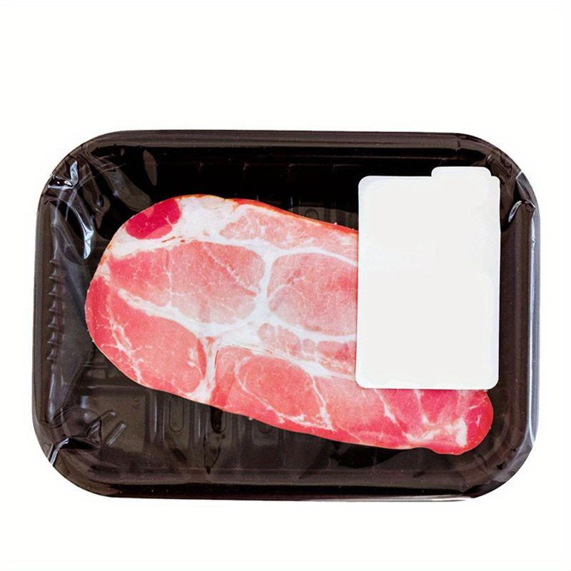 Креативная серия 'Мясные продукты' Блокноты для заметок Новинка Стикеры Блокнот Студенческая канцелярия Милые школьные и офисные принадлежности