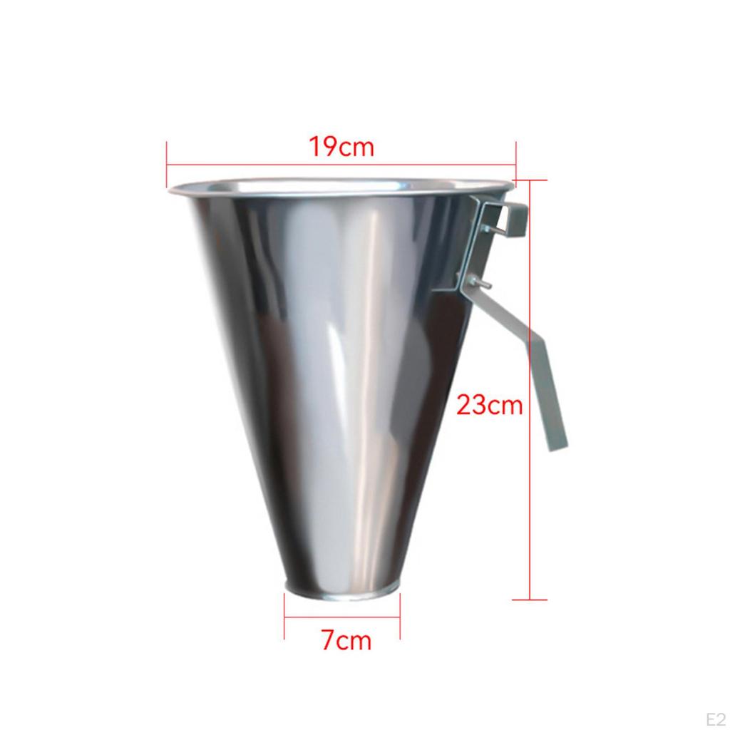 Containment Cone Chicken Bleeding Funnel Devices