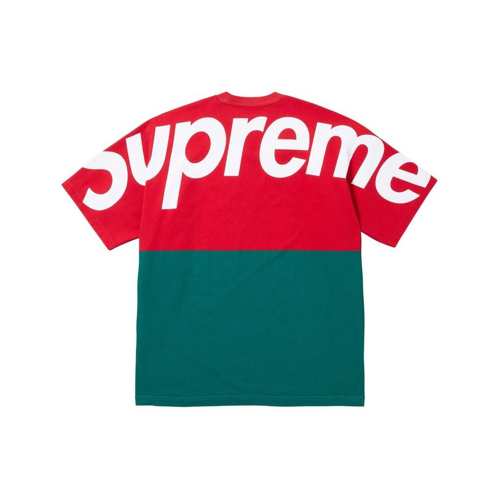 Supreme FW23 Week7 Split T-shirt 'Red' Men's SUP-FW23-127