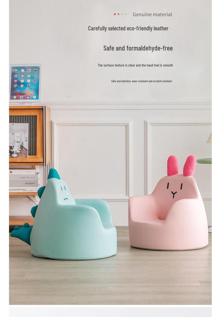 Korean Cute Princess & Animal Toddler Sofa, Large Size for Early Education