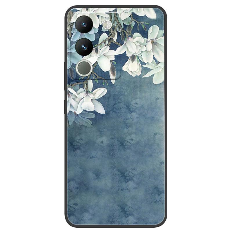 Чехол для VIVO V29E V2317 Защитный чехол для камеры Для телефона VIVO Y200 5G Мягкий силиконовый TPU Задняя крышка V2307 Ударопрочный Fundas