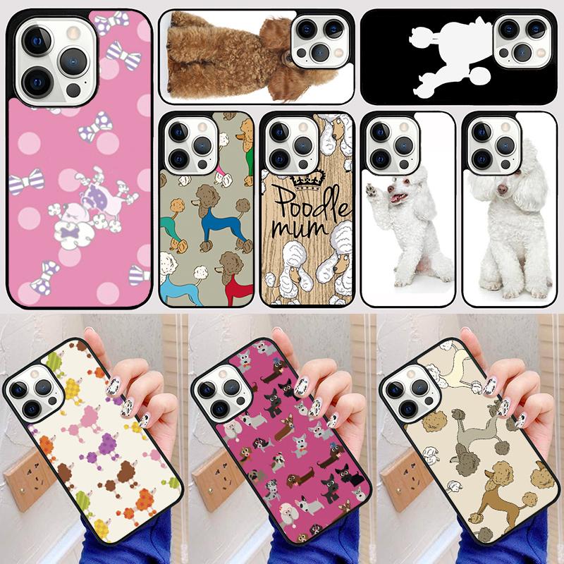 Beagle Poodle Mum Dog Colorful Phone Case Back Cover for IPhone 18 17 Air 16 15 14 13 11 12 Pro Max Plus Fundas