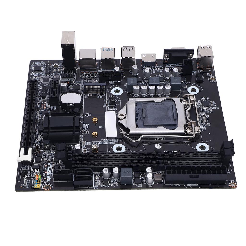Игровая материнская плата H81 M ATX LGA 1150 2x8 ГБ памяти DDR3 M.2 Nvme NGFF Serial ATA3.0 6 Гбит/с PCI E для серии Xeon E3 V3