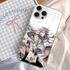Чехол для телефона с аниме Bungo Stray Dogs для iPhone 11 12 13 14 15 16 17 Plus Pro Max Сатиновый Глянцевый Цветной