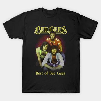 Лучшие Песни Группы Bee Gees Унисекс Футболка Полный Размер S-5XL Унисекс Футболка