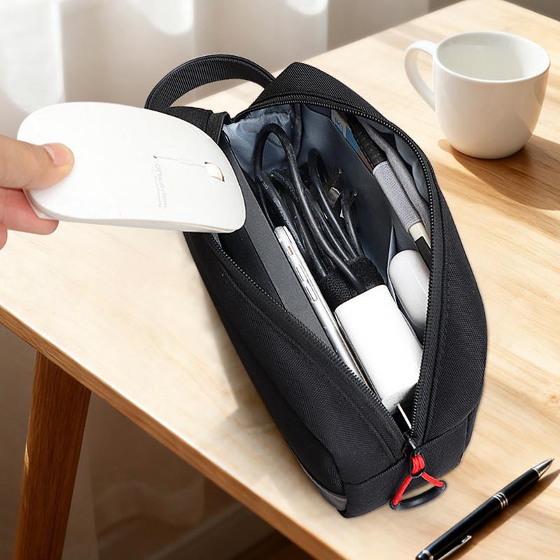 Сумка для хранения Power Bank, Органайзер-чехол, Водонепроницаемая, С ручкой, Дорожная сумка, Легкая, Для переноски гаджетов, Сумки для мужчин и женщин