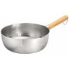 Endo Shoji Yukihira Saucepan, 24cm, Inner Diameter X Depth (mm): 240 X 90, Plate Thickness (mm): 0.8, Weight (kg): 0.74, Capacity (L): 3.7, Wooden