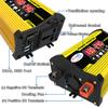 4000W Peak Car Inverter 12V 220V Solar Power Inverter LCD Display DC 12/24V To AC 110/220V Modified Sine Wave Converter Inverter