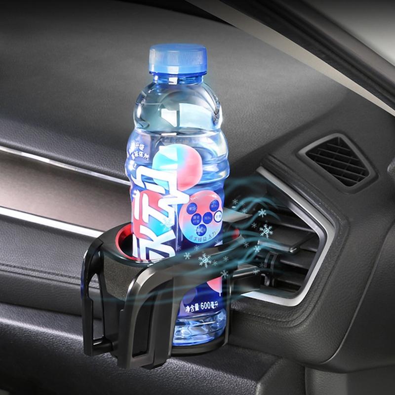 Automotive Cup Holder Drink Barrel Air Vent Phone Holder Bracket Adjustable Mount Mobile Phone Holder